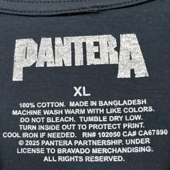 Pantera Electrified Snake T-Shirt Size Extra Large - Picture 4 of 4